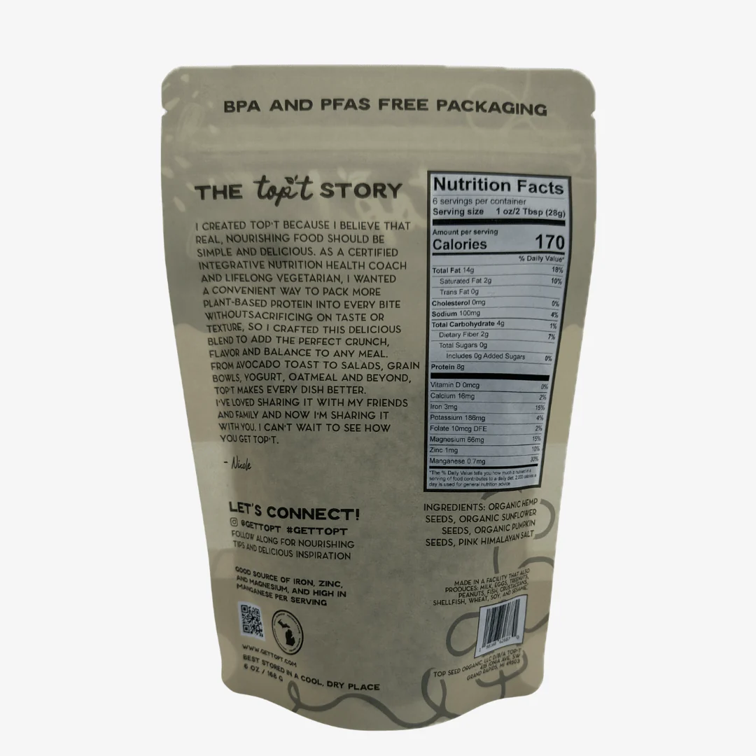 Hemp, Sunflower & Pumpkin Seed Topping - Image 4