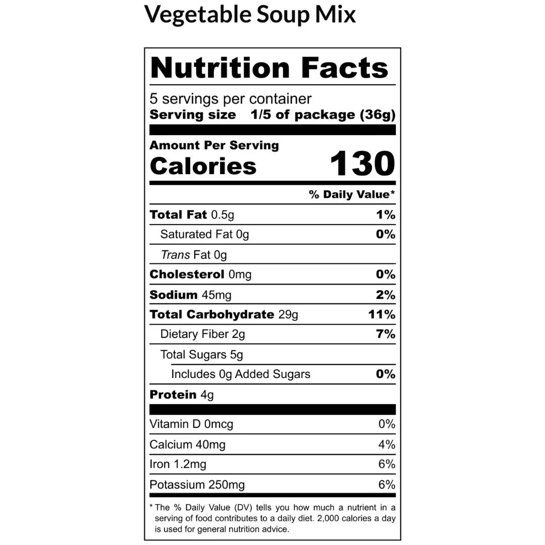 Vegetable Soup Mix - Image 3